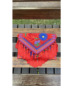 CLUTCH FLORENA CORAL COM FRANJAS