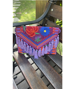 CLUTCH FLORENA FUCCIA/LILAS