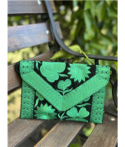 CLUTCH FLORENA VERDE