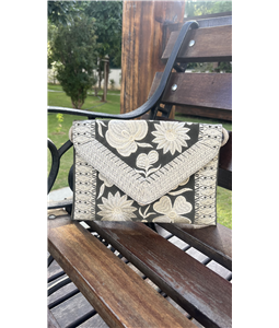 CLUTCH FLORENA VERDE/OFF