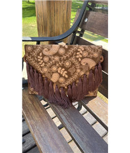 CLUTCH KALIMA MARRON