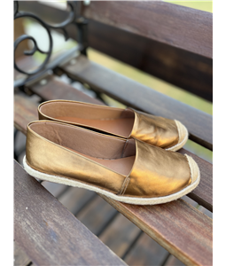 ESPADRILLE GANTE BRONZE