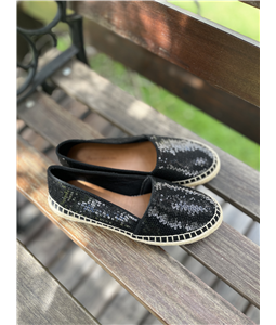 ESPADRILLE GARDENIA PRETA