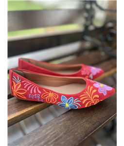 SAPATILHA TULIPAS VERMELHA
