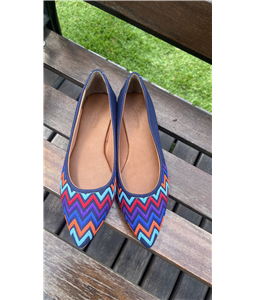 SAPATILHA ZIG AZUL ESCURO