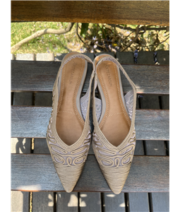 SLINGBACK CADIR BEGE