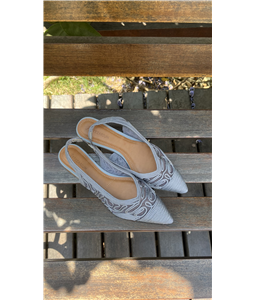SLINGBACK CADIR CINZA
