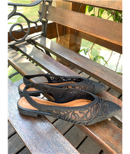 SLINGBACK CADIR PRETO