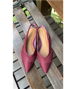 SLINGBACK OLIVIA MARSALA