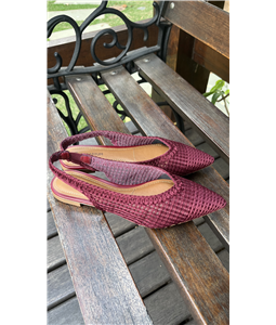 SLINGBACK OLIVIA MARSALA